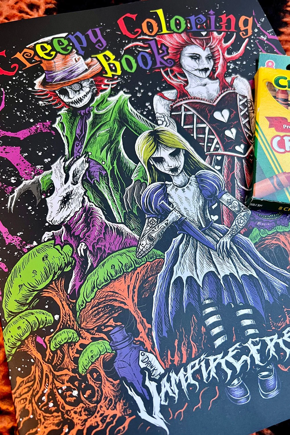Creepy Coloring Book - Image 11