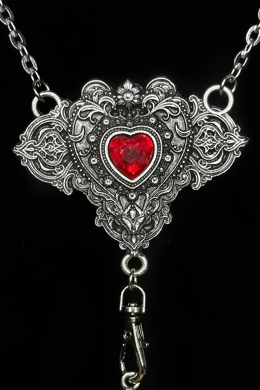 Cross My Heart Reversible Rosary Necklace - Image 5