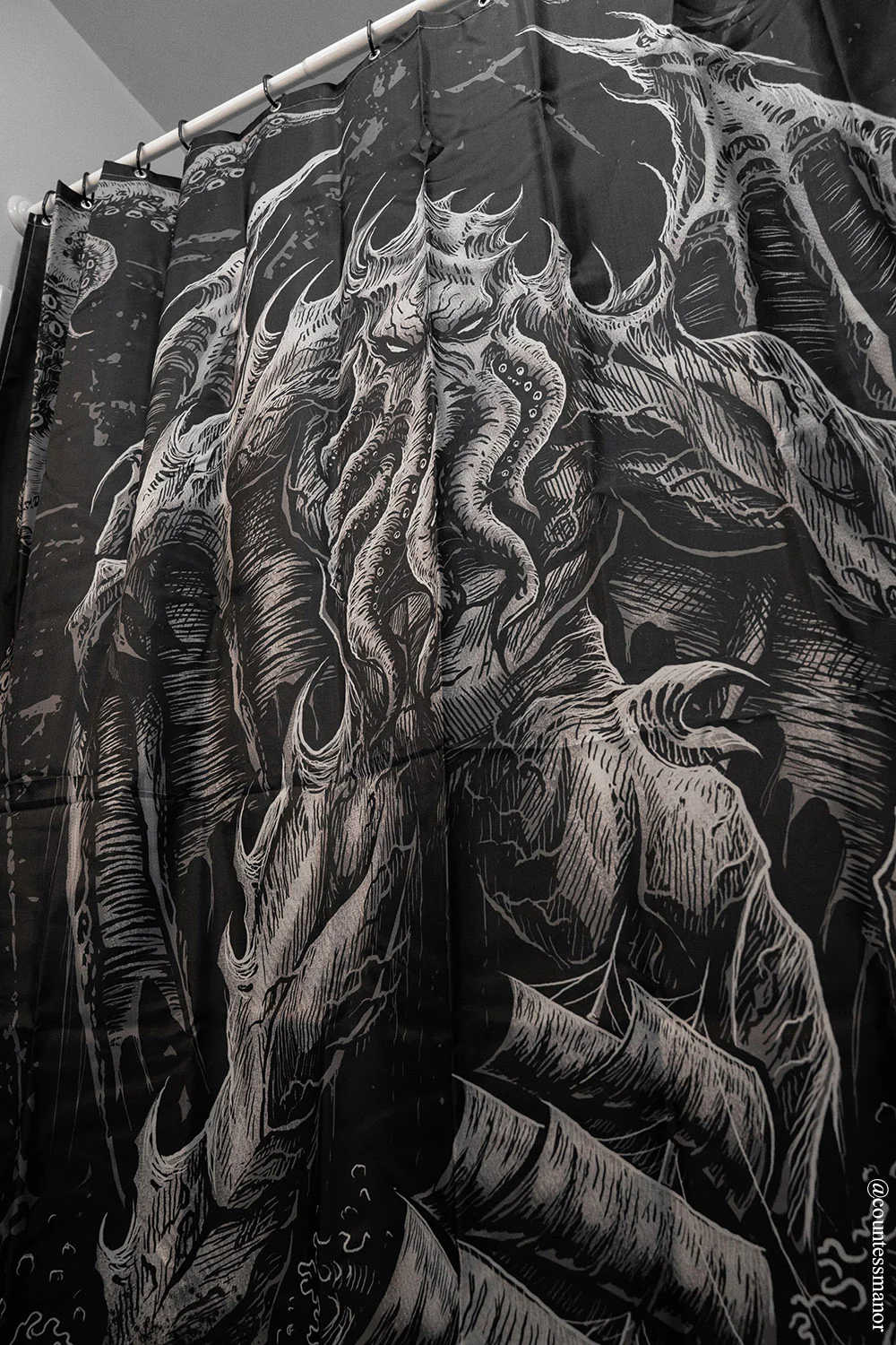 Cthulhu Mythos Shower Curtain