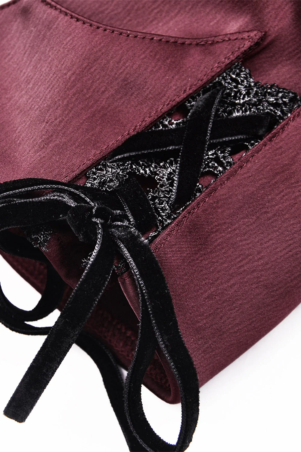 Dark Academia Button-Up Shirt [Wine] - Image 8