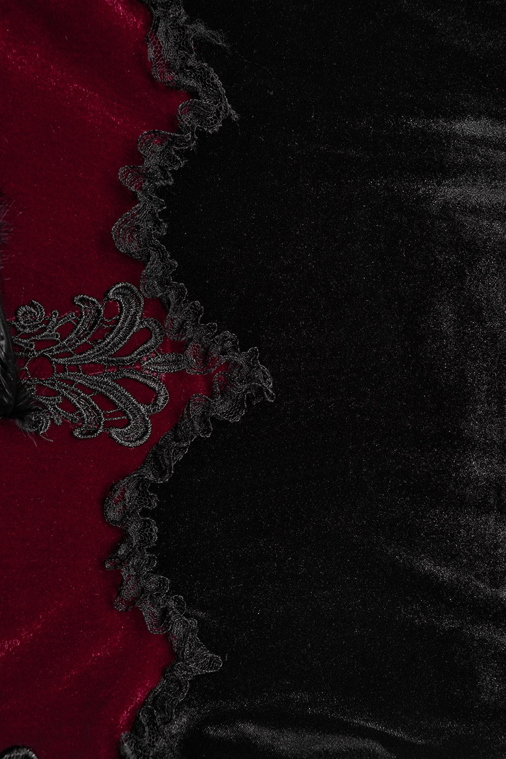 Dark Ballad Maxi Dress [BLACK/RED] - Image 8