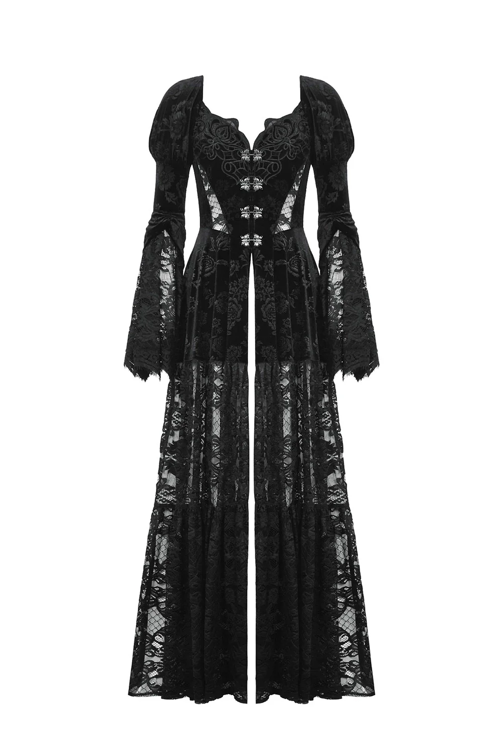 Dark Royalty Duster Dress - Image 8