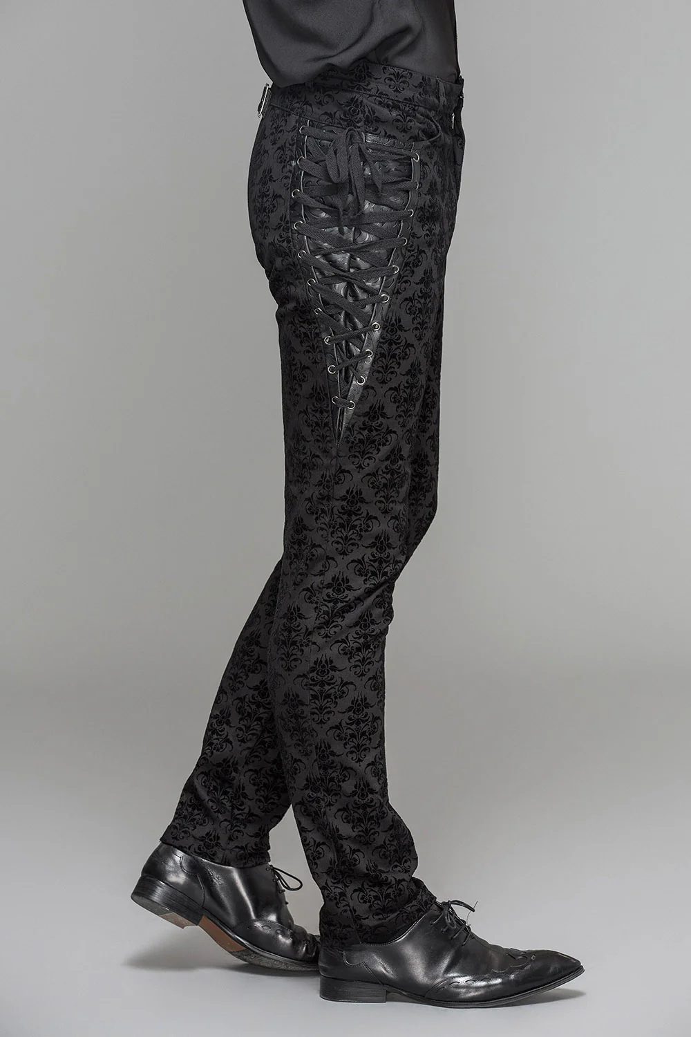 Dark Shadows Lace-Up Pants - Image 2