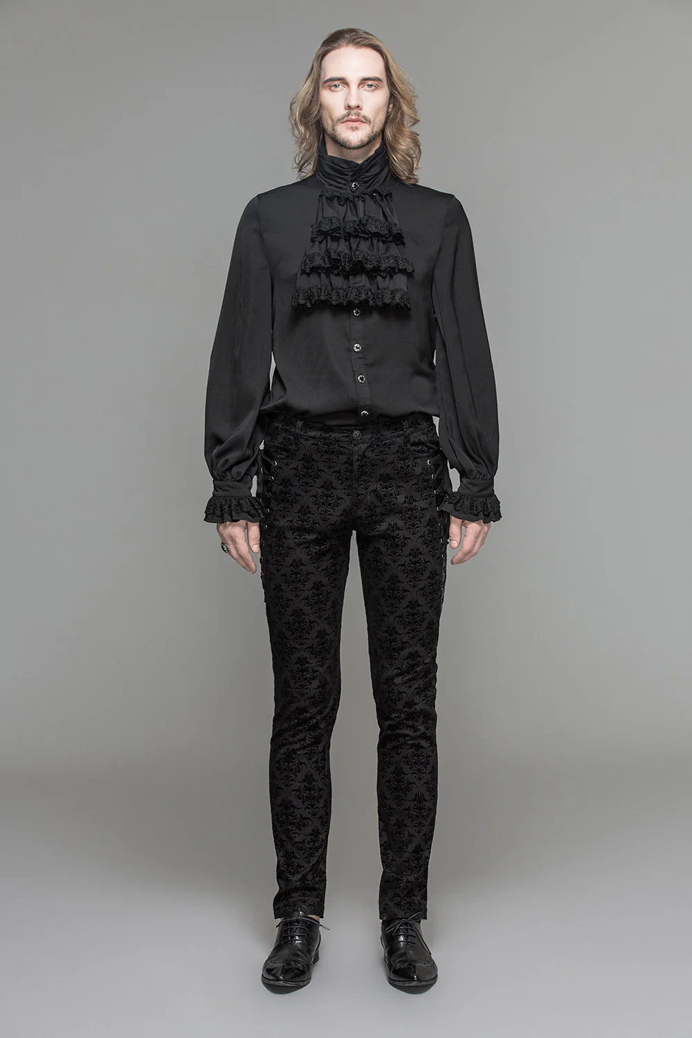 Dark Shadows Lace-Up Pants - Image 3