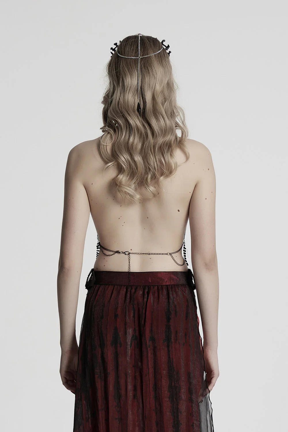 Dark Siren Seashell Chain Harness - Image 6