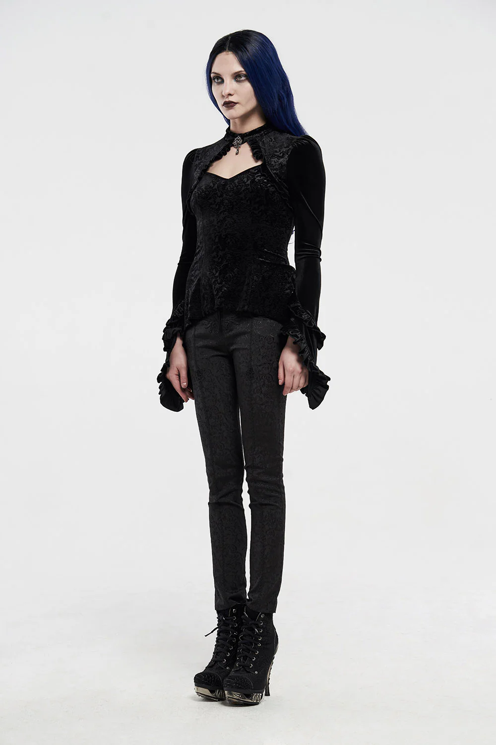 Darkmoor Damask Gemstone Top - Image 6