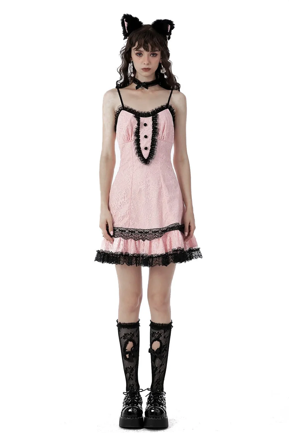 Dead Doll Mini Dress - Image 7