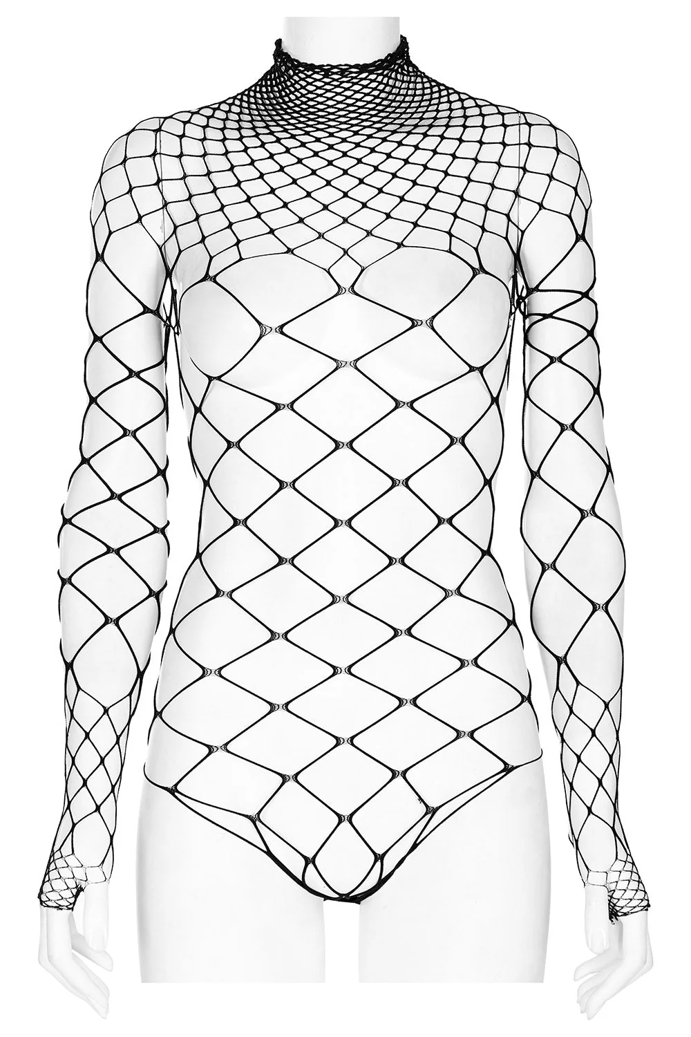 Dead Girl Fishnet Bodysuit [BLACK] - Image 5