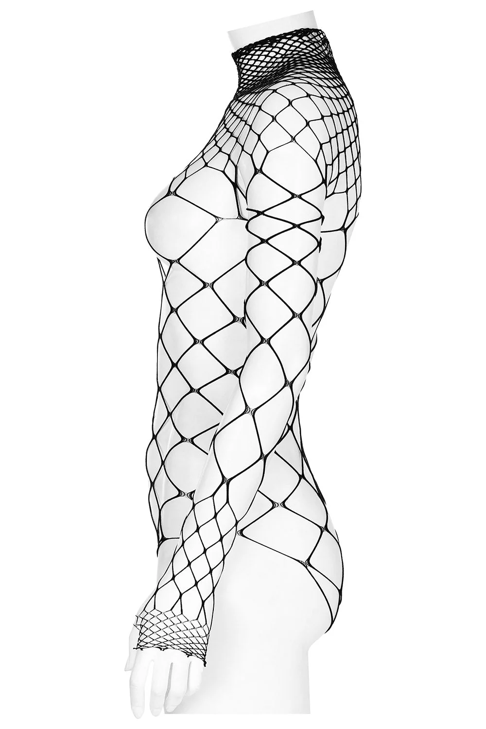 Dead Girl Fishnet Bodysuit [BLACK] - Image 6