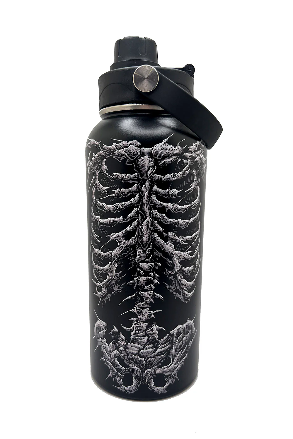 Dead Inside Skeleton 32 Oz Water Bottle - Image 11