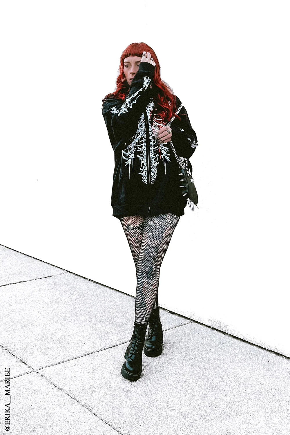 Dead Inside Skeleton Hoodie - Image 15