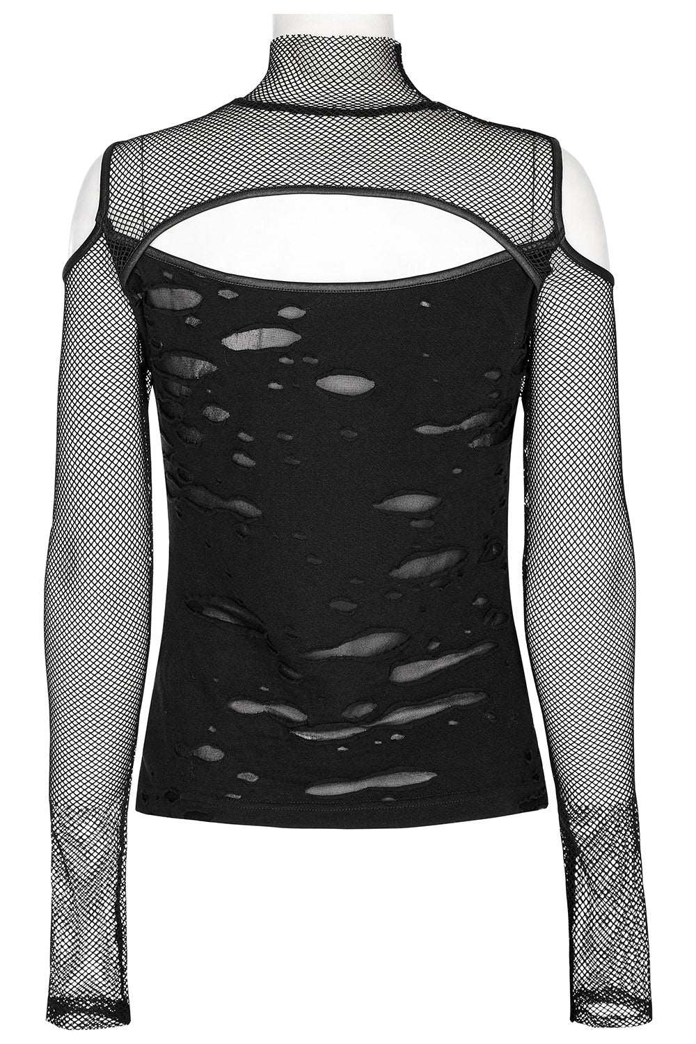 Dead Letters Fishnet Top - Image 2