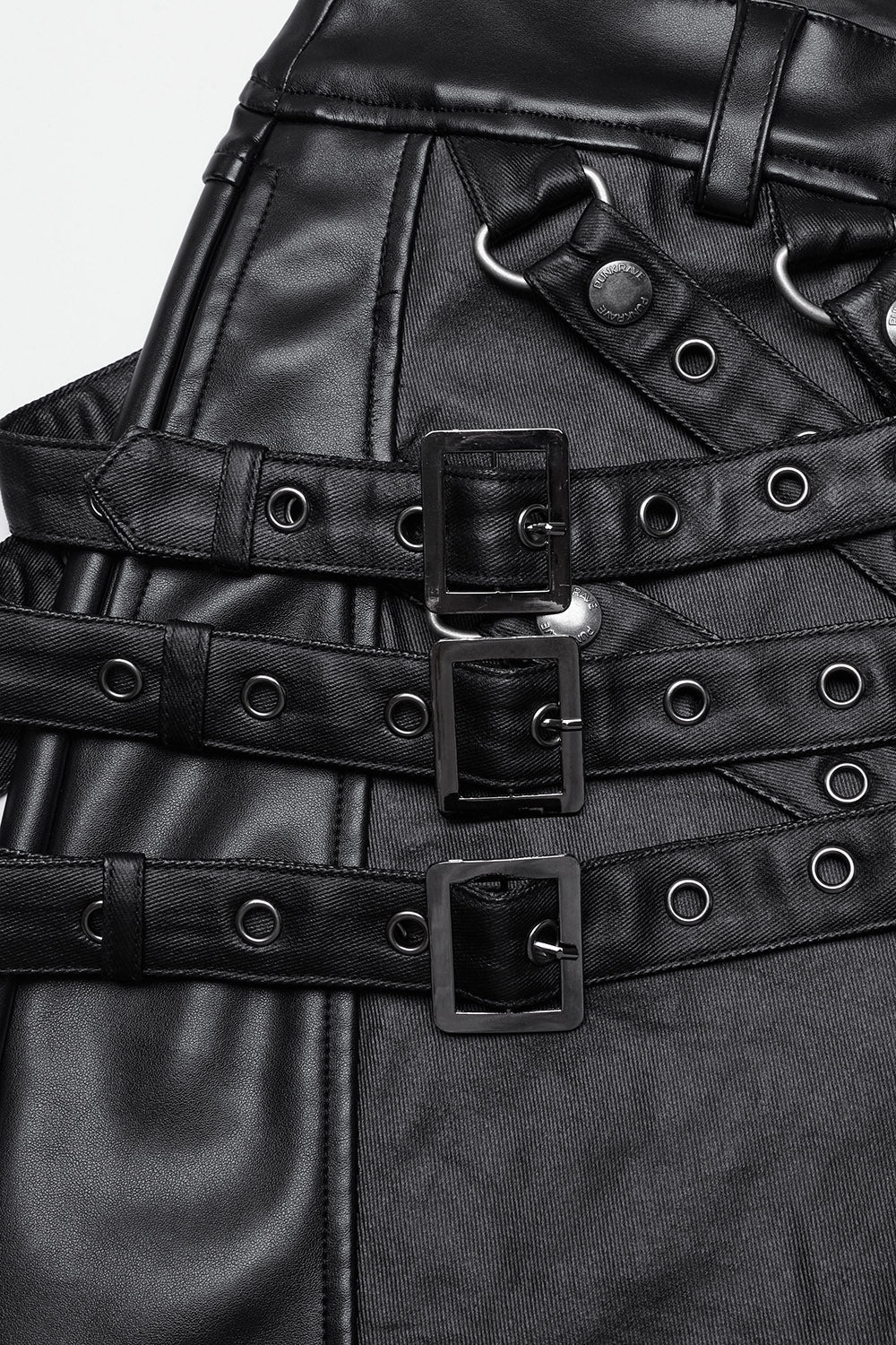 Deadlands Hardware Vegan Leather Pants - Image 5