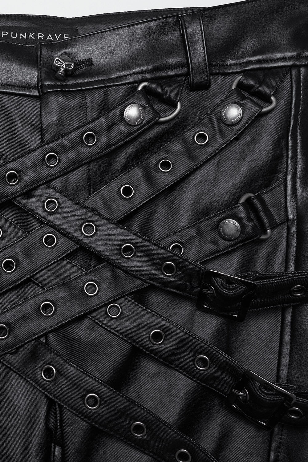 Deadlands Hardware Vegan Leather Pants - Image 6