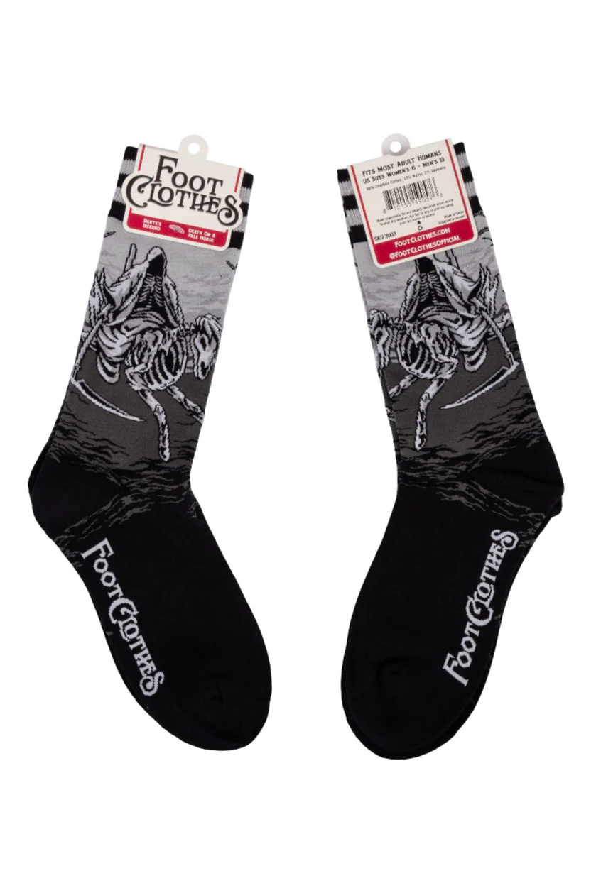 Death on a Pale Horse Crew Socks - Image 6