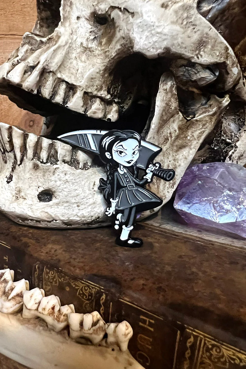 Death's Darling Enamel Pin - Image 4