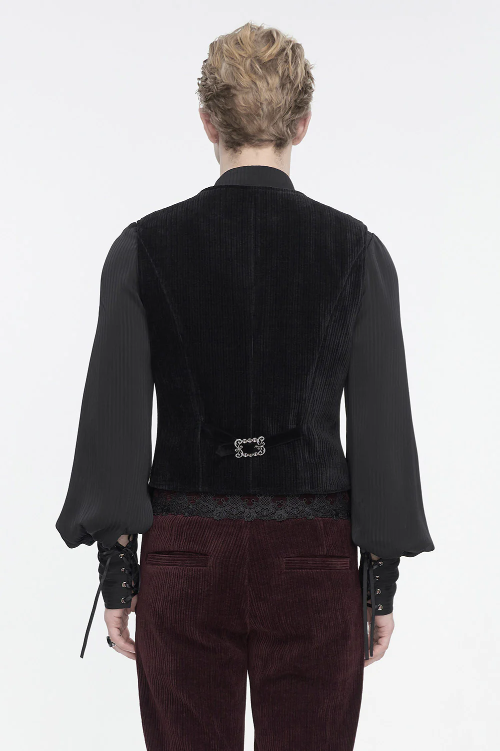 Demise Vampire Goth Waistcoat - Image 5