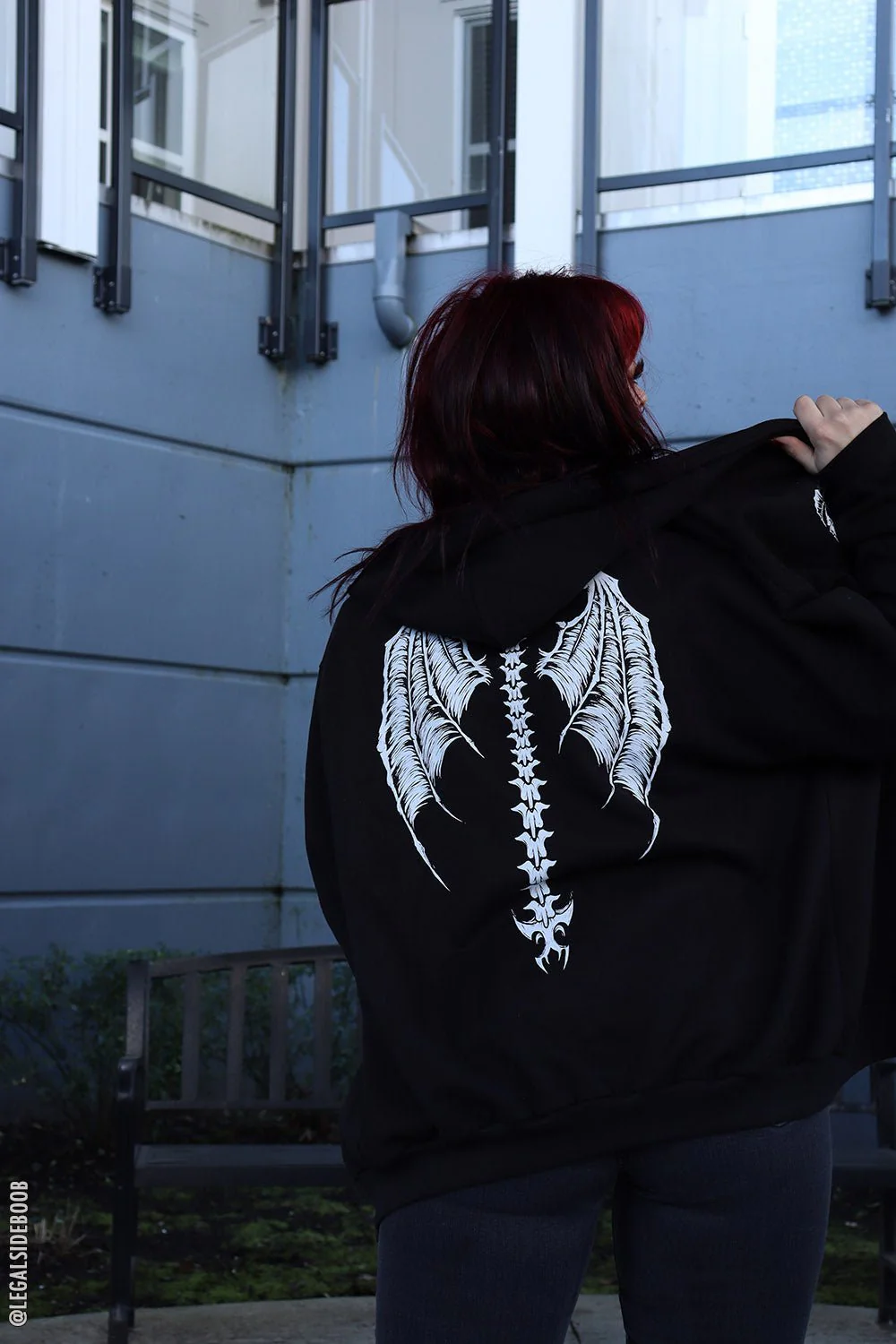 Demon Wings Hoodie - Image 2