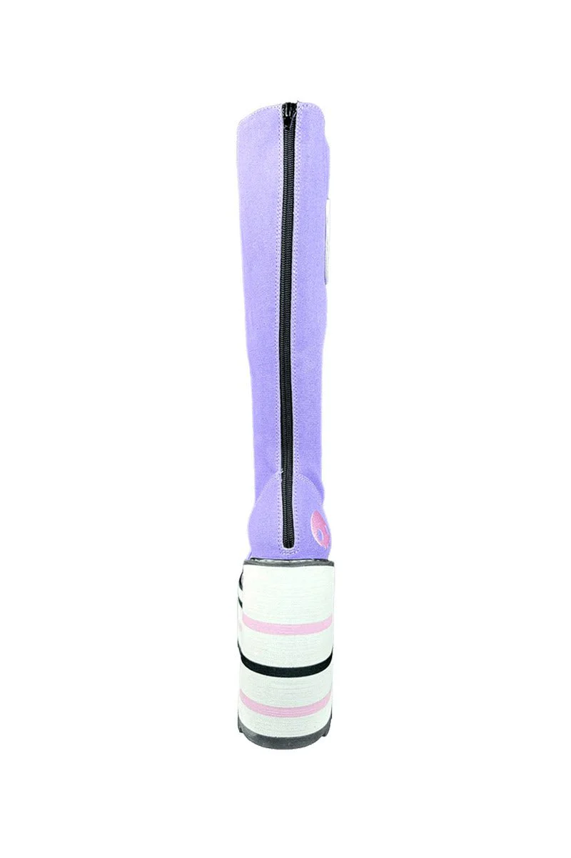 Detention Kuromi Platform Boots [Lavender] - Image 5