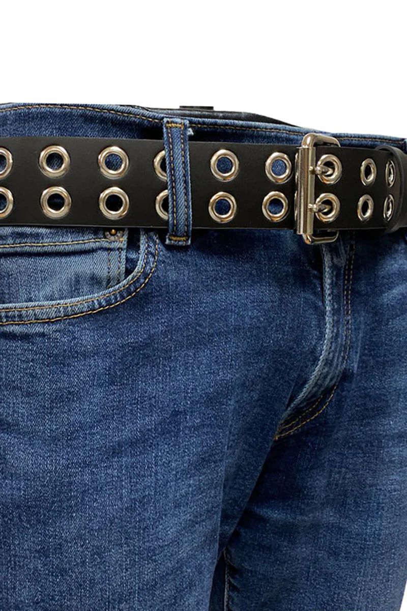 Punk AF Metal Eyelet Belt - Image 4