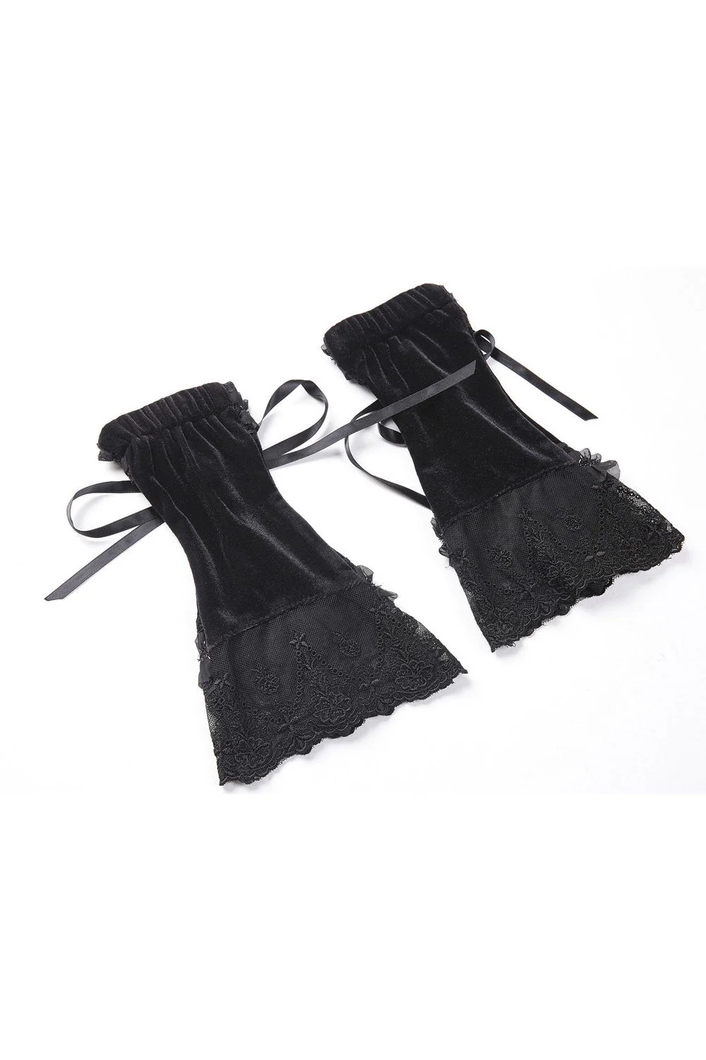 Draculette Ruffled Gloves - Image 2