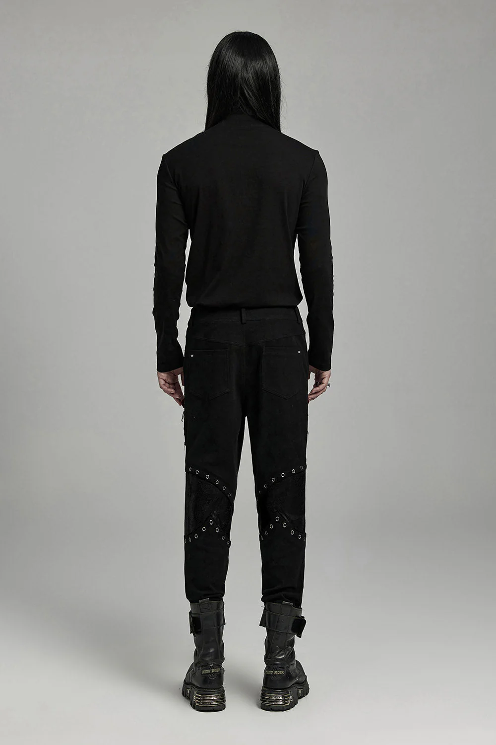 Dread Gothic Laced Up Shirt - Image 5