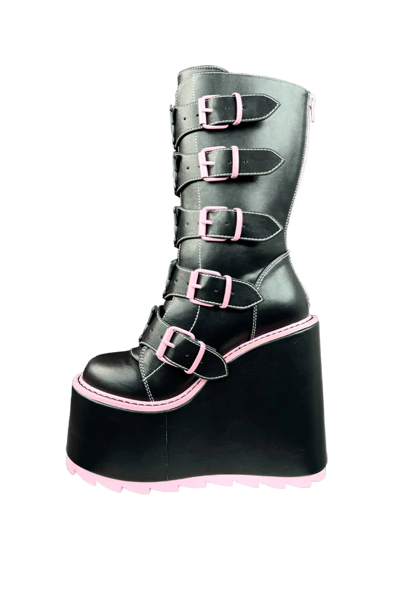 Dune Kuromi Platform Boots [Black] [NO RESTOCKS] - Image 4