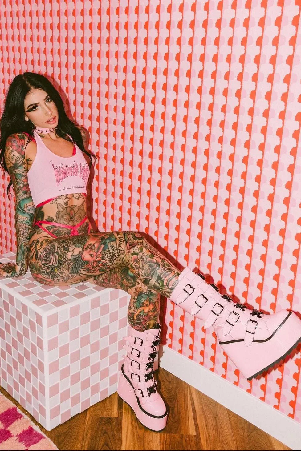 Dune Skull Platforms [PINK/BLACK] - Image 2