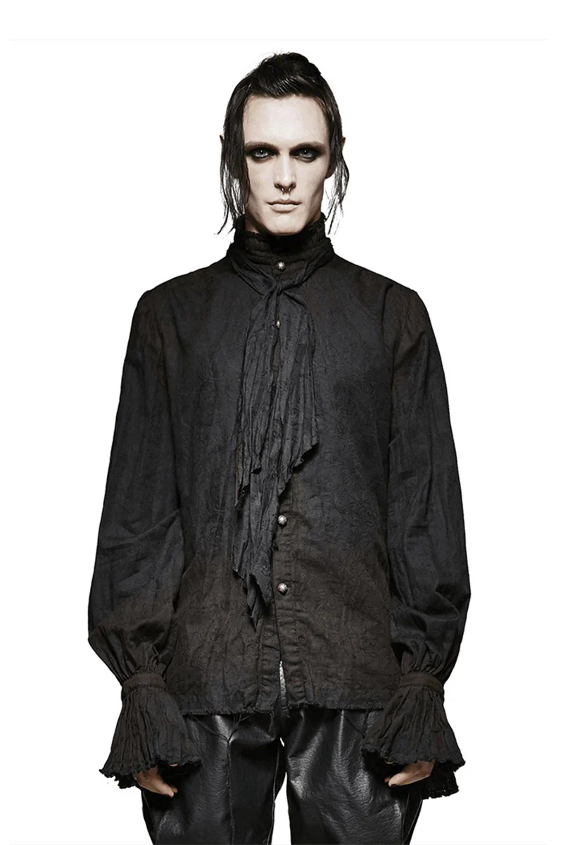 Edgar Allan Poe Linen Shirt - Image 3