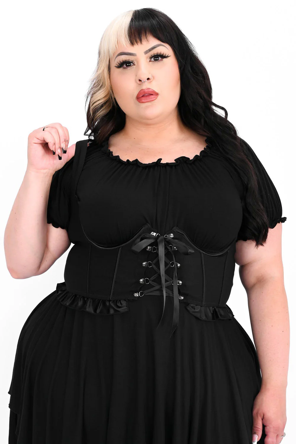Eleanora Underbust Corset - Twill - Image 2