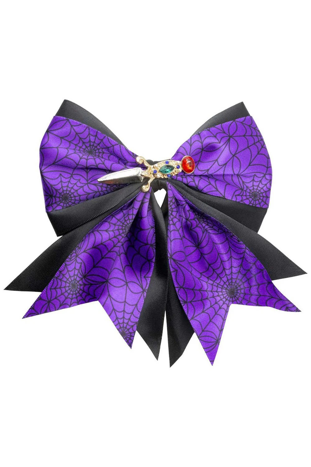 Elvira Dagger Hair Bow - Image 2