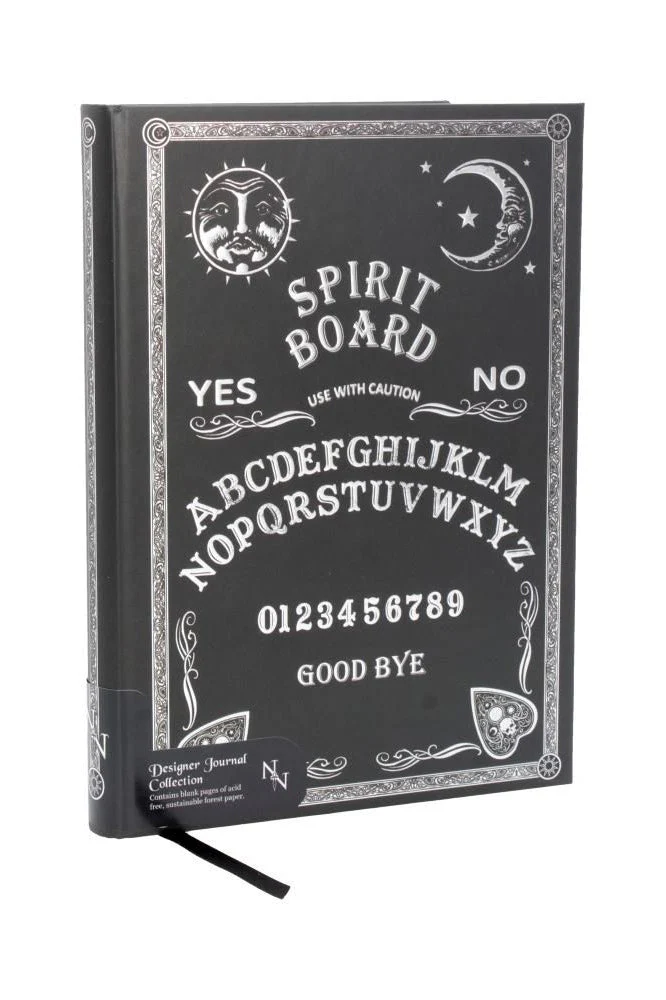 Embossed Black and White Spirit Board Journal - Image 2