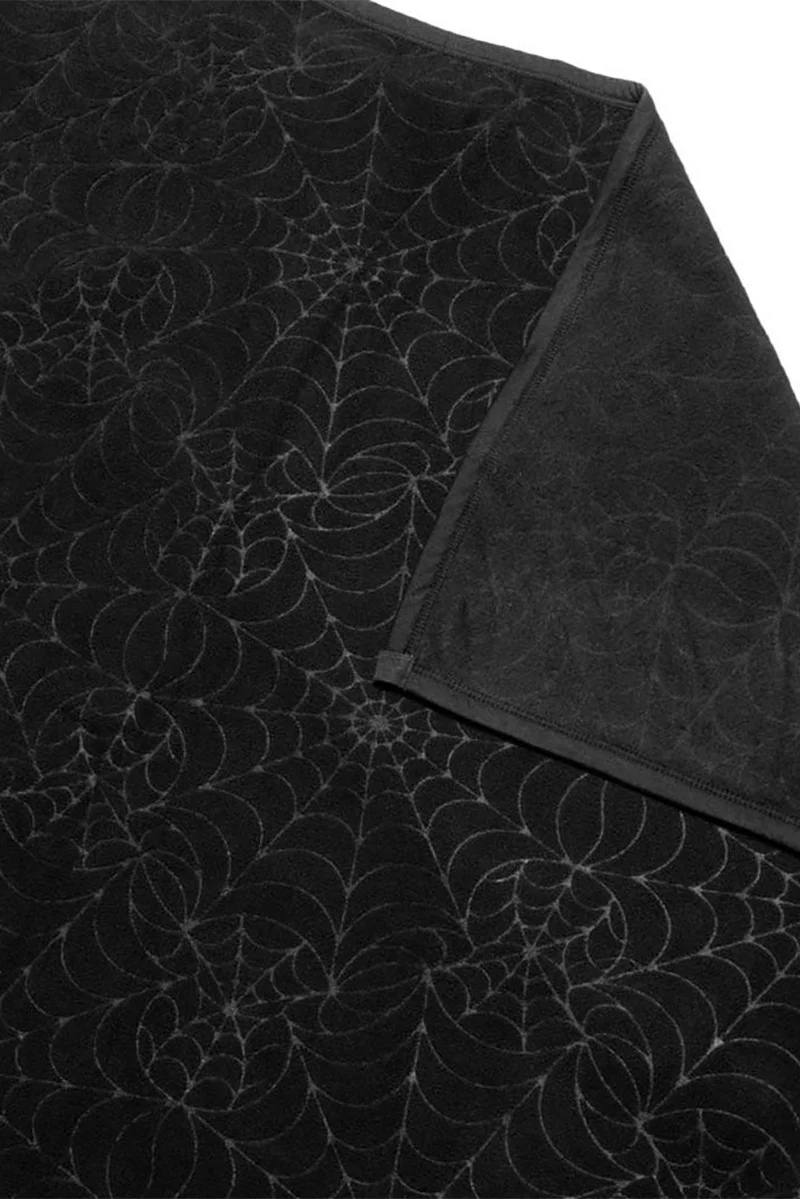 Embossed Spiderweb XL Throw Blanket
