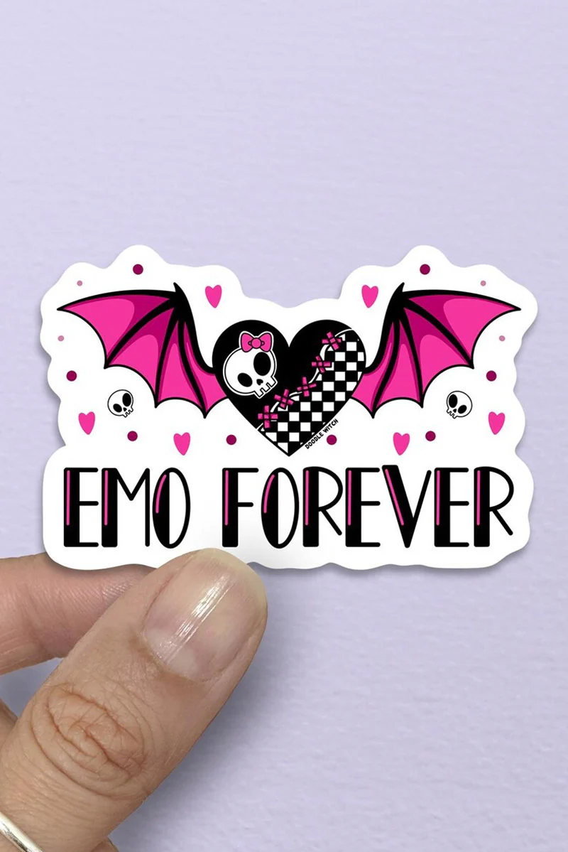 Emo Forever Sticker