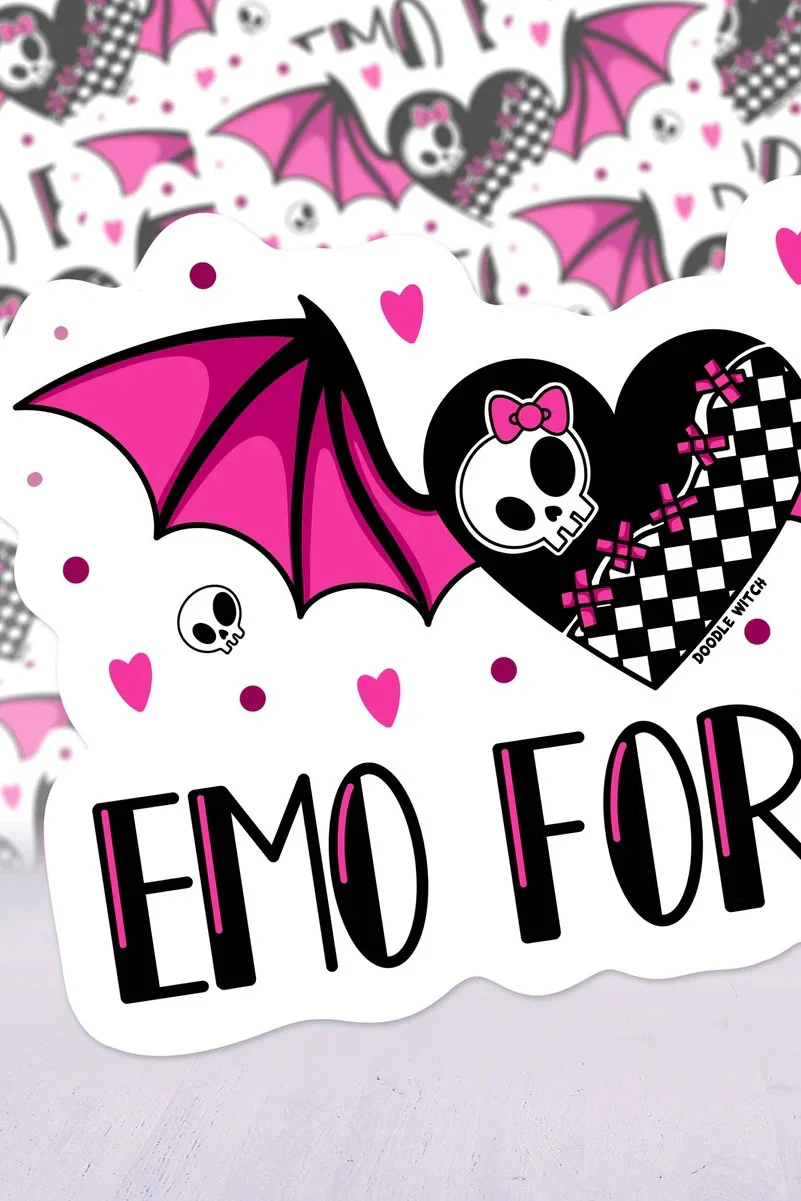 Emo Forever Sticker - Image 2