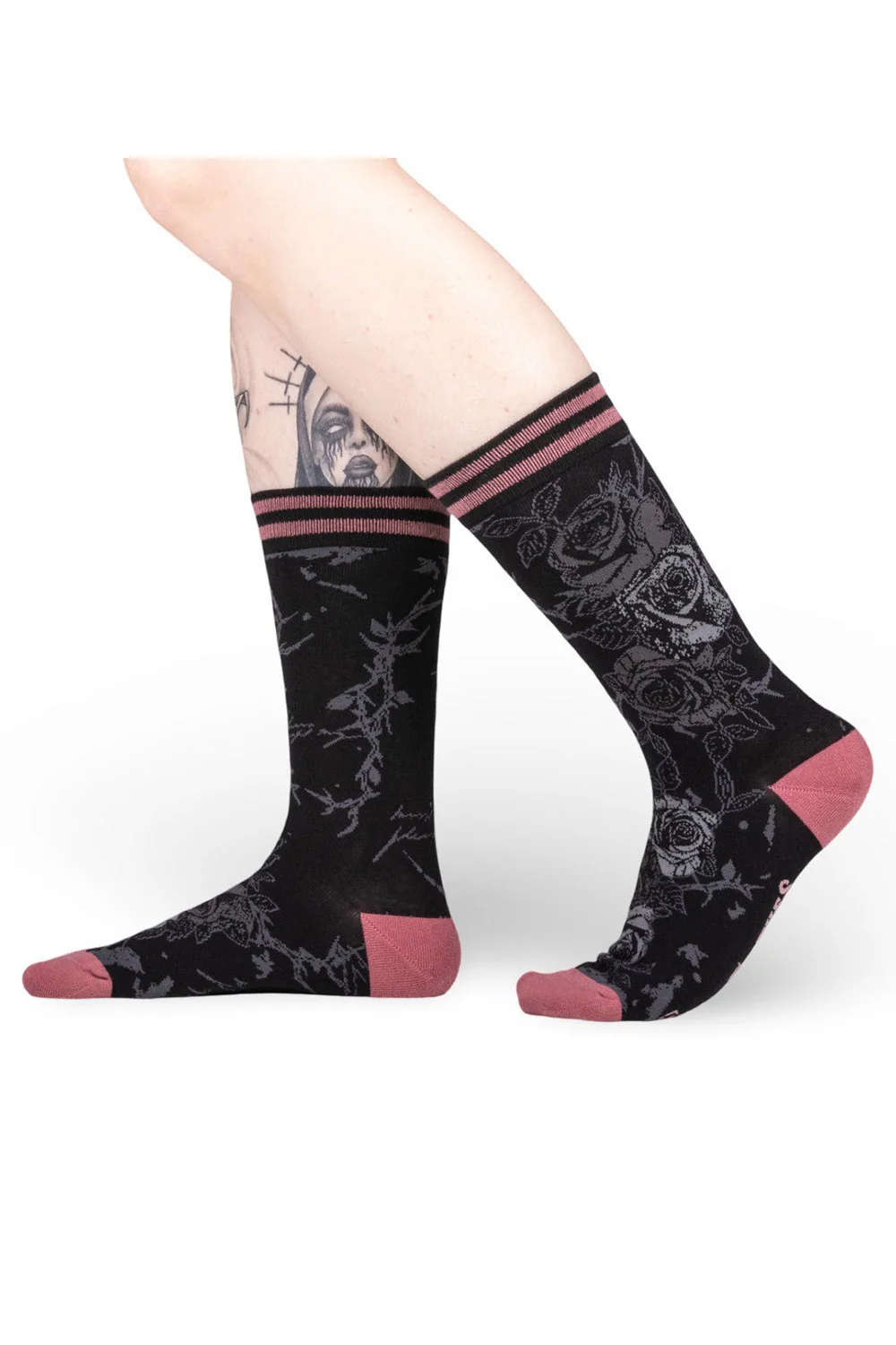 Eternal Roses Crew Socks - Image 4