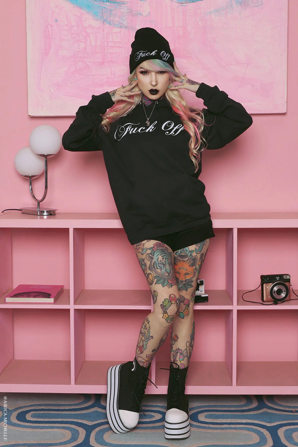 F*ck Off Beanie - Image 5