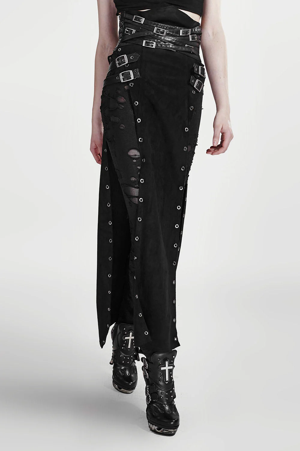 Fae Punk Slit Skirt - Image 7