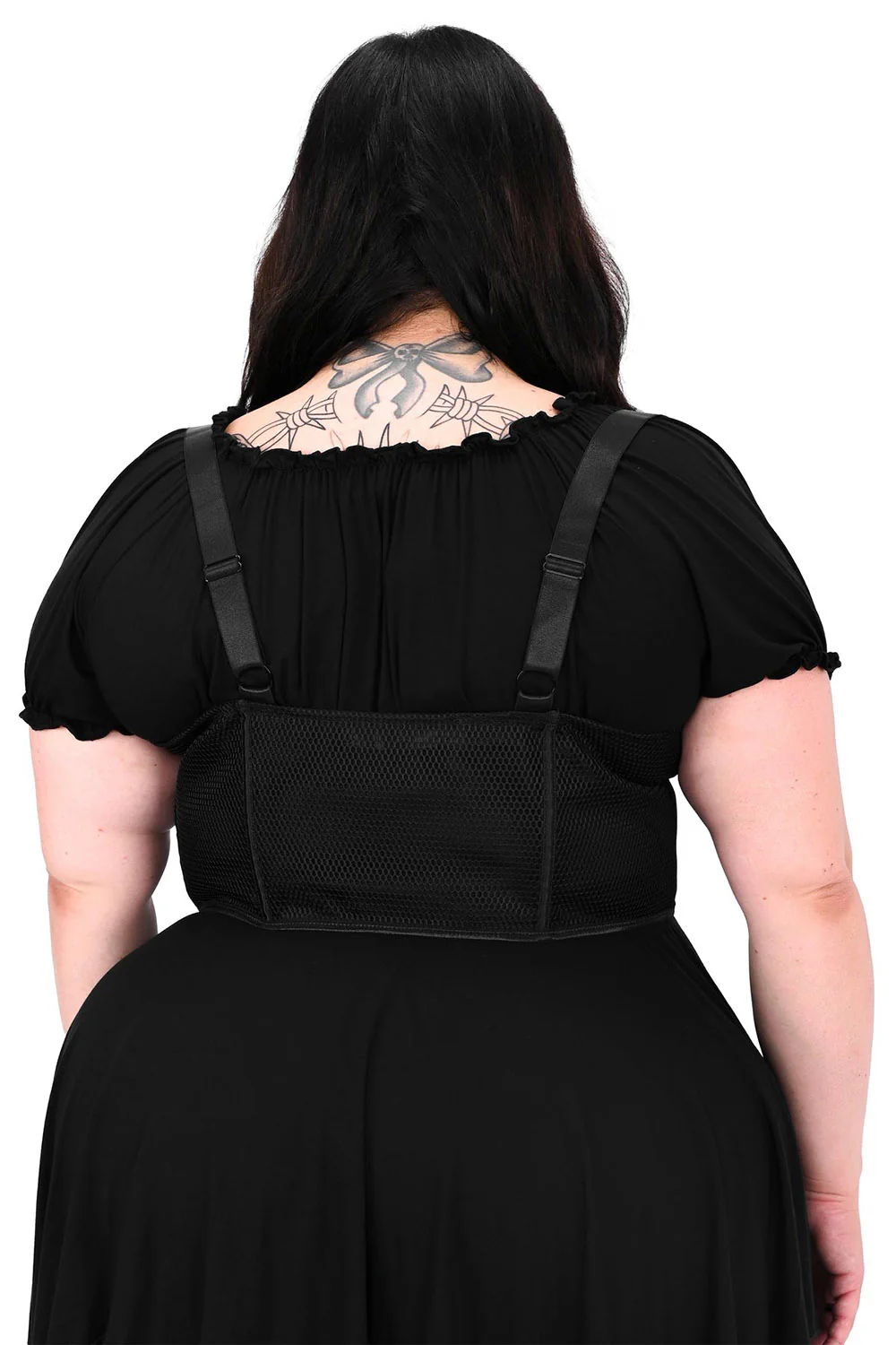 Fishnet Underbust Corset - Image 6