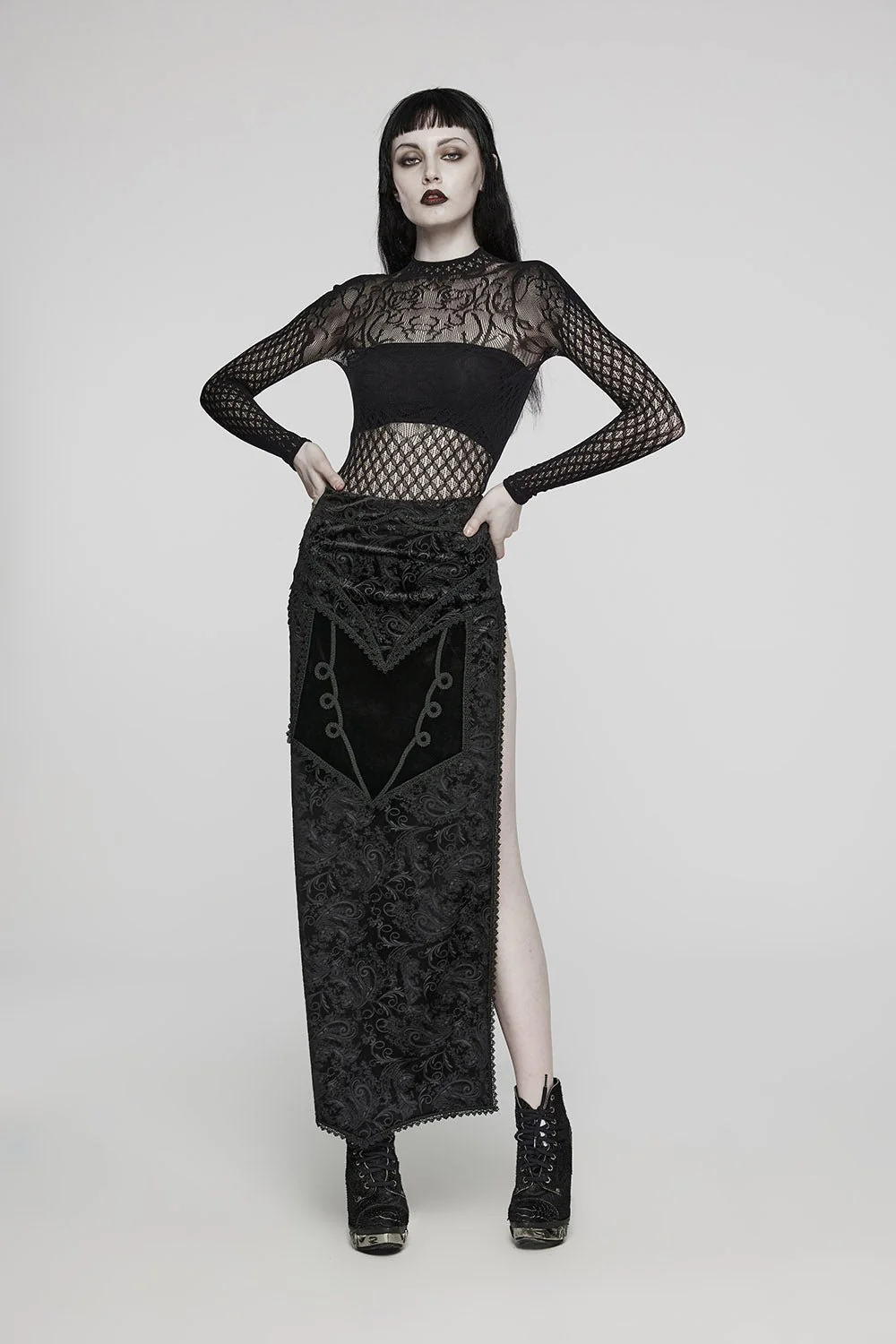 Foolish Mortal Backless Mesh Dress - Image 5