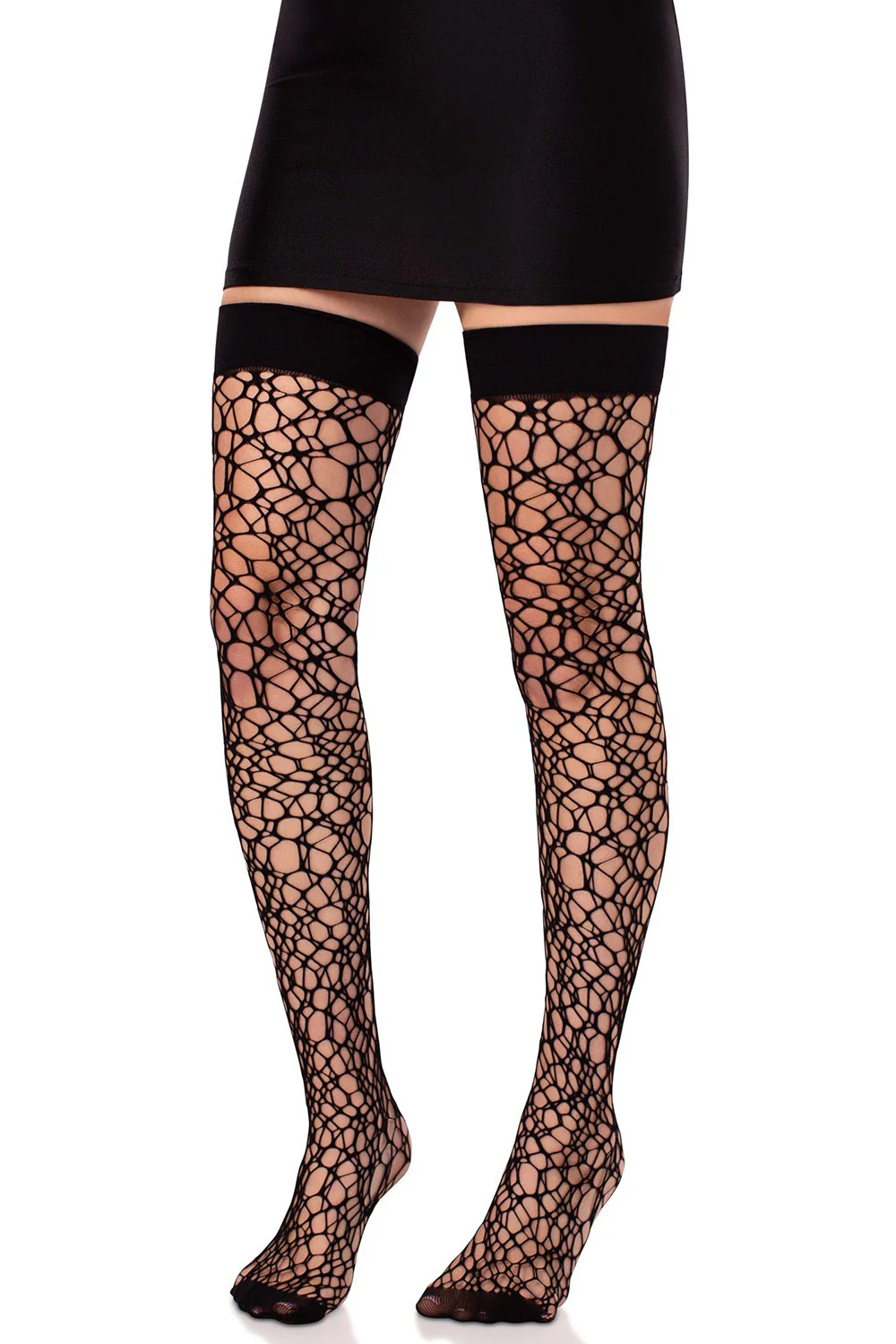 Fractured Net Thigh Highs - Image 5