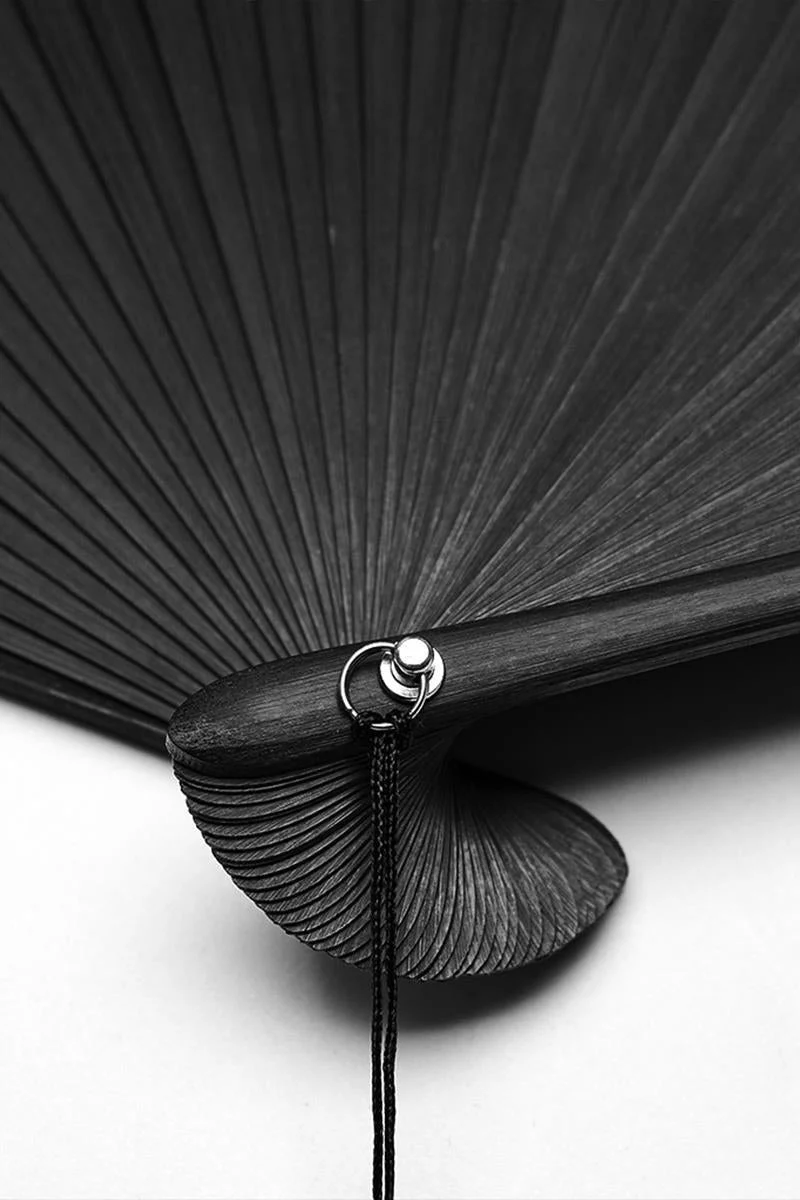 Funeral Flora Foldable Fan - Image 5