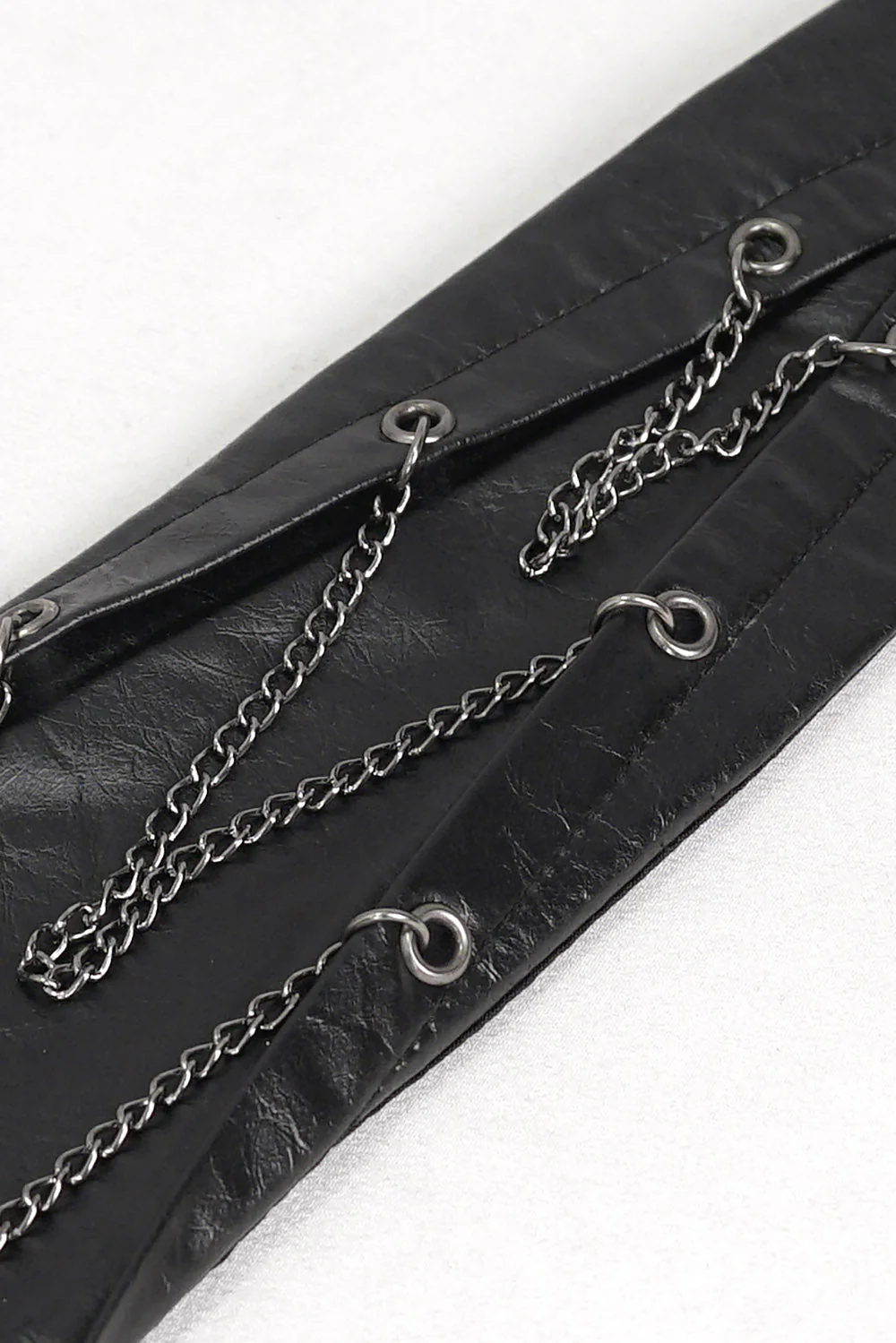 Funeral Wake Leather Necktie - Image 7