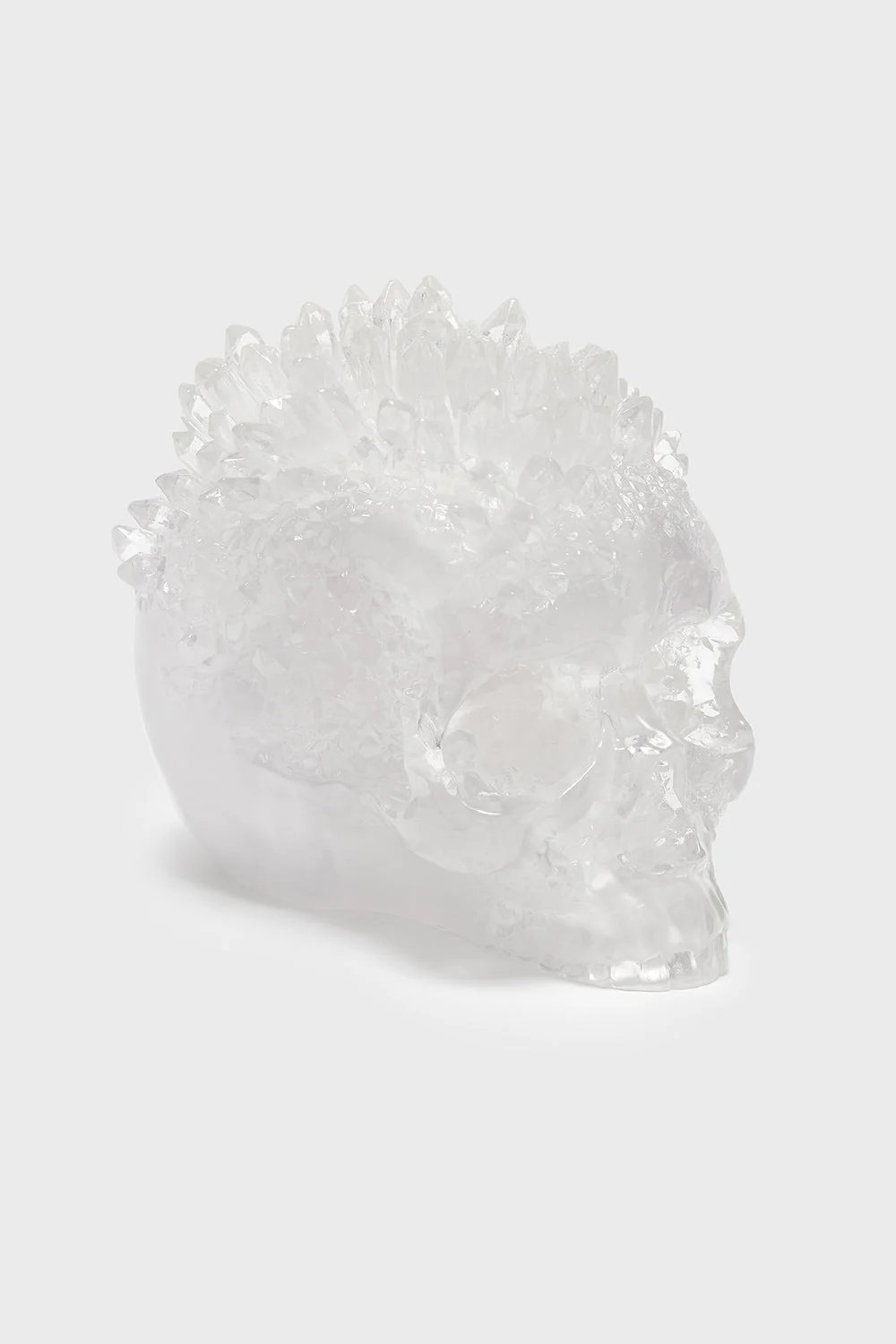 Geode Crystal Skull Ornament - Image 3