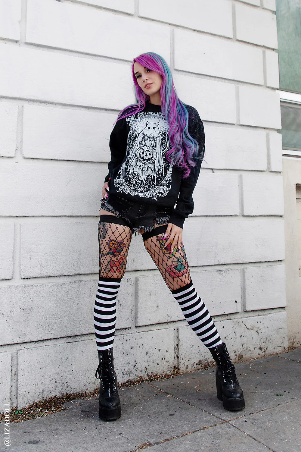 Ghost Kitty Sweatshirt - Image 5