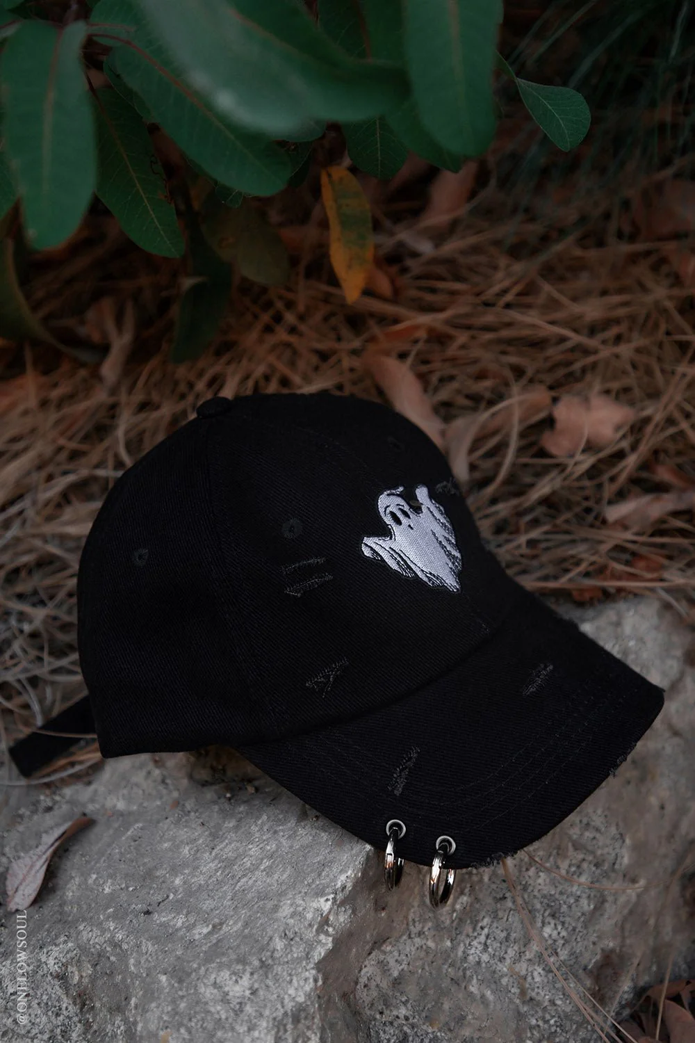 Ghost Pierced Baseball Cap - Image 10