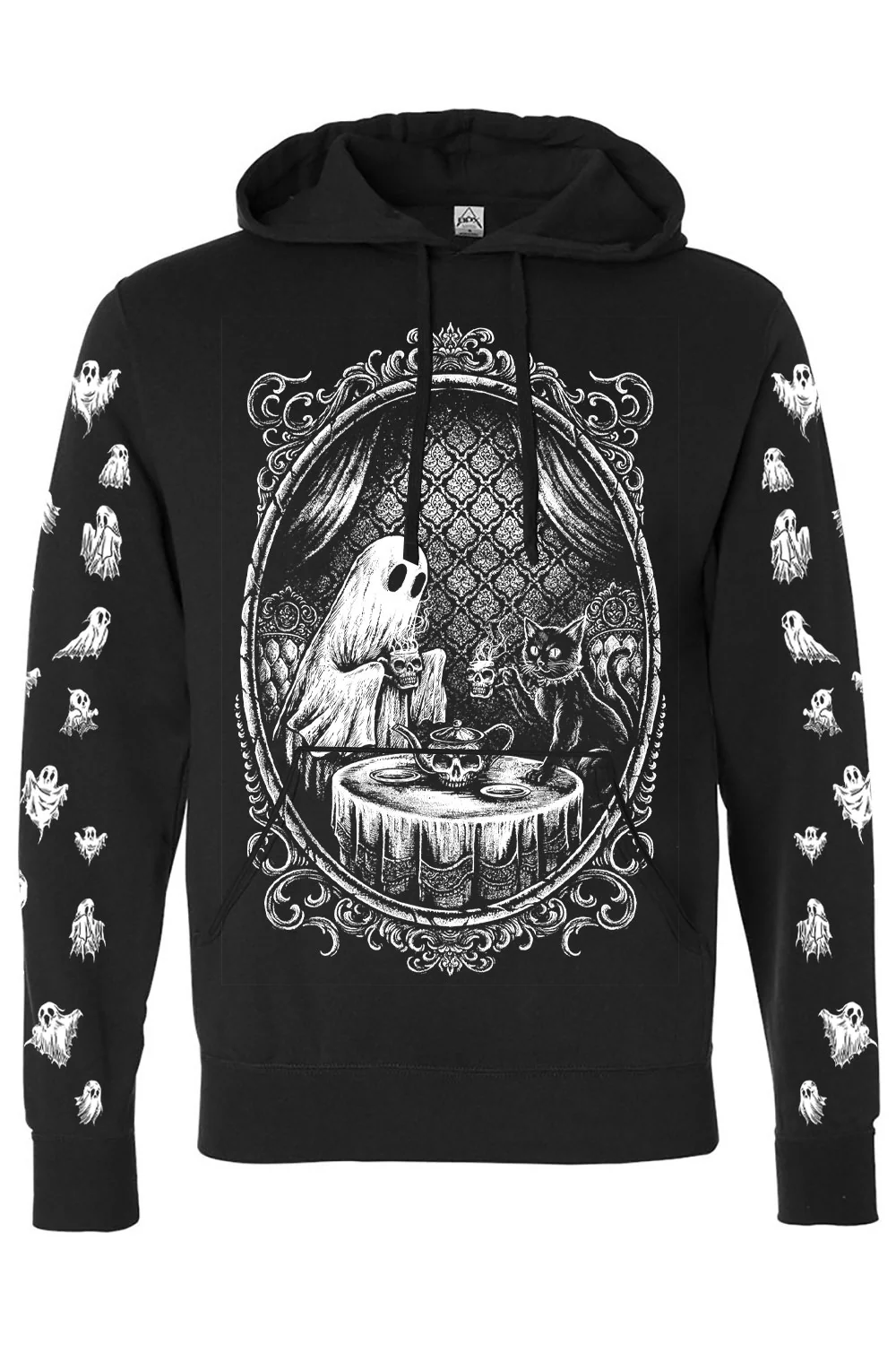 Ghostly Tea Time Hoodie - Image 5