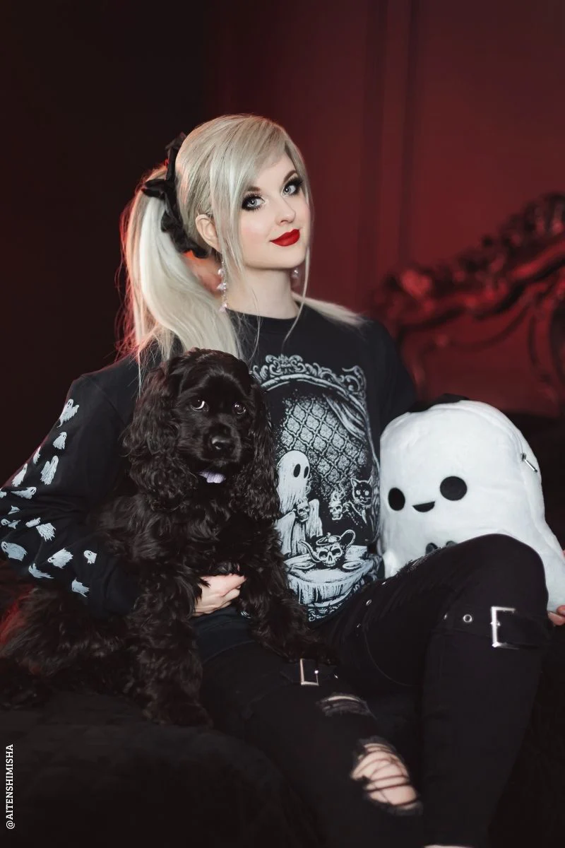 Ghostly Tea Time Sweatshirt - Image 8