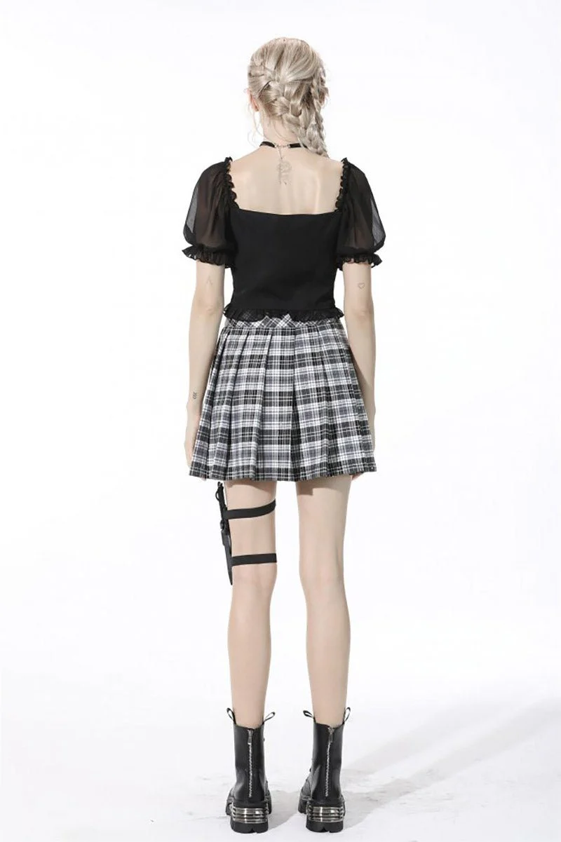 Goth Doll Crop Top - Image 4