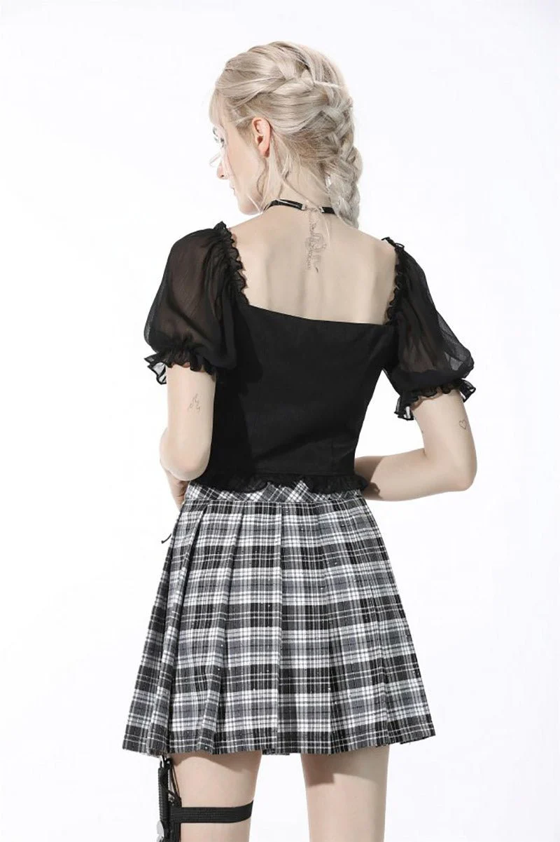 Goth Doll Crop Top - Image 5